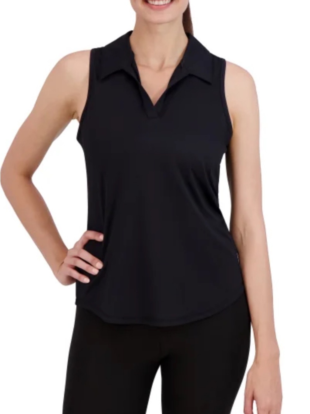 NWT Head Sleeveless Performance Golf Polo Top